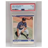 1984 Fleer Update RC PSA 7 #U-93 Kirby Puckett HOF