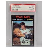 1971 Topps (High #) PSA 8  - Dave Bosewell "Twins