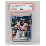 2020 Donruss Optic Jalen Hurts Holo-RC PSA 9 164