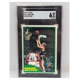 1981-82 Topps Larry Bird Super Action SGC 6 #101
