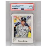 2017 Aaron Judge Topps Gallery Rc #117 PSA 8