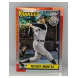 2025 Topps Chrome Mickey Mantle Mojo Refractor