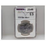 NGC 1991-D Korean War $1 Dollar