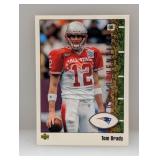 2002 Tom Brady Upper Deck Ud Authentics