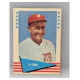 1961 Fleer #14 Ty Cobb HOF Creases/Corners/Back