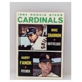 1964 Topps Mike Shannon (Rookie) Cardinals Corners