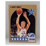 1990 NBA Hoops All Star Larry Bird #2 Corners/Edge