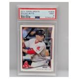2014 Topps Update Mookie Betts Rookie PSA 9 Us26