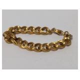 7" Vermeil/.925 Sterl Chain Bracelet