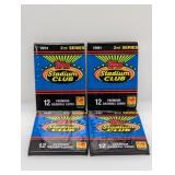 (4) 1991 Topps Stadium Club Baseball Series 2