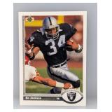 1991 UDeck #155 Bo Jackson Edge