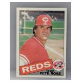 1985 Topps #600 Pete Rose Stain/Edges