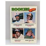 1977 Topps Andre Dawson RC HOF Expos Corners/Edges