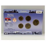 Serbia Coin Set