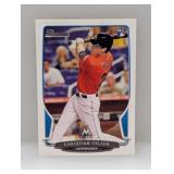 2013 Bowman Christian Yelich Rookie #40