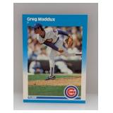 1987 Fleer Update Greg Maddux RC #U-68