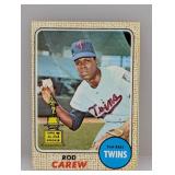 1968 Topps Baseball Rod Carew HOF 80