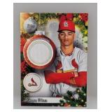 2025ï¿½Toppsï¿½Holidayï¿½Masynï¿½Winnï¿½Relic Crease