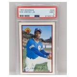 1989 Bowman Ken Griffey Jr Rookie PSA 9 220