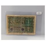 1919 German 50 Mark Reichsbanknote