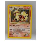 2000 Pokemon Blaine's Arcanine Holo #1 DMG