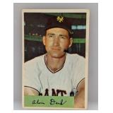 1954 Bowman Baseball #41 - Ad Dark 'Giants' Stai