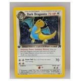 2000 Pokemon 1st Ed Dark Dragonite Holo #5 HP