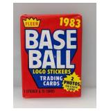 1983 Fleer Baseball Pack Look For HOF Rookies