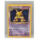 1999 Pokemon Alakazam Holo #1 DMG