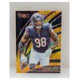 2025 Select Montez Sweat Gold Prizm Shock 1/10