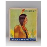 1933 GOUDEY GUM MASSASOIT INDIAN GUM SERIES 32 DMG