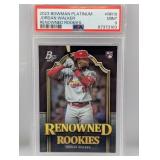 2023 Bowman Plat Jordan Walker Renowned RC PSA 9