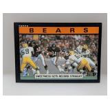 1985 Topps #22 Walter Payton 'Sweetness' Stain