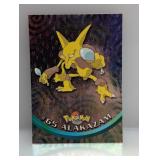 2000 Topps Chrome Pokemon Alakazam #65