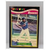 1987 Topps Toys ï¿½Rï¿½ Us CE RCs Bo Jackson RC I/E