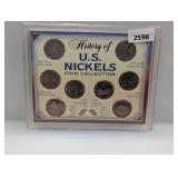 History of US Nickels Coin Collection