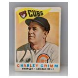 1960 Topps #217 - Charley Grimm 'Manager Cubs'