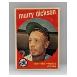 1959 TOPPS MURRY DICKSON TUFF FIRST SERIES LN 23 S