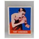 1948 LEAF Boxing TONY CANZONERI CHAMPION 77
