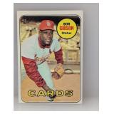 1969 Topps #200 Bob Gibson HOF Cardinals