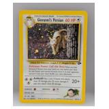 2000 Pokemon Giovanni's Persian Holo #8 DMG