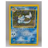 1999 Pokemon Jungle Vaporeon Holo #12 DMG