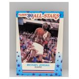 1989 -90 Fleer ï¿½89 All-Stars Sticker Jordan #3