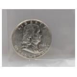 1950 90% Silv Franklin Half $1 Dollar