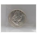1950-D 90% Silv Franklin Half $1 Dollar