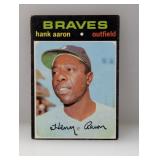 1971 Topps #400 Hank Aaron HOF Braves