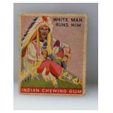 1933 GOUDEY GUM WHITE-MAN-RUNS-HIM 47 S
