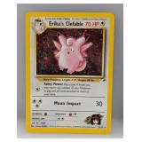 2000 Pokemon Gym Heroes Erika's Clefable Holo MP