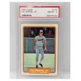 1982 Fleer Cal Ripken Jr #176 PSA 8