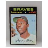 1971 Topps #400 Hank Aaron HOF Braves